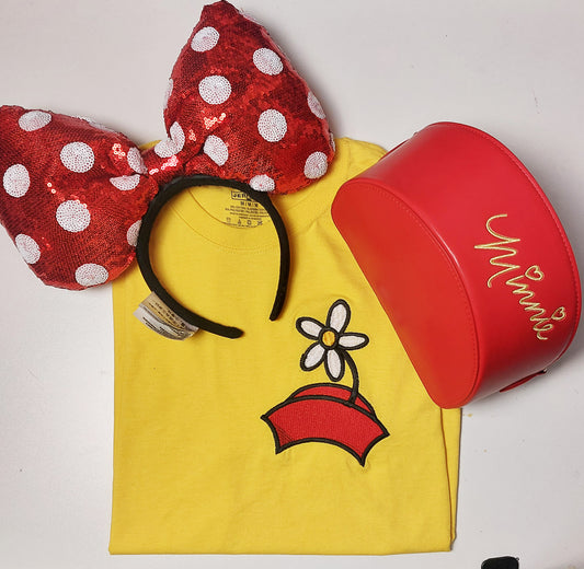 Minnie Mouse classic hat embroidered shirt or sweatshirt