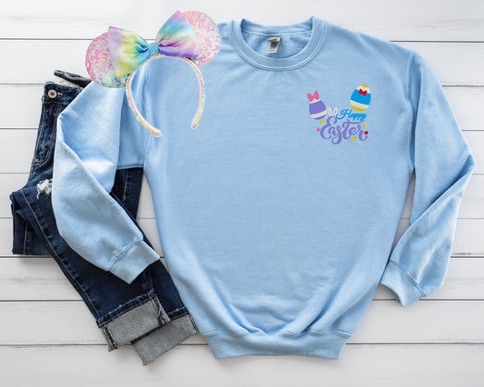 Daisy and Donald Duck Easter embroidered sweatshirt
