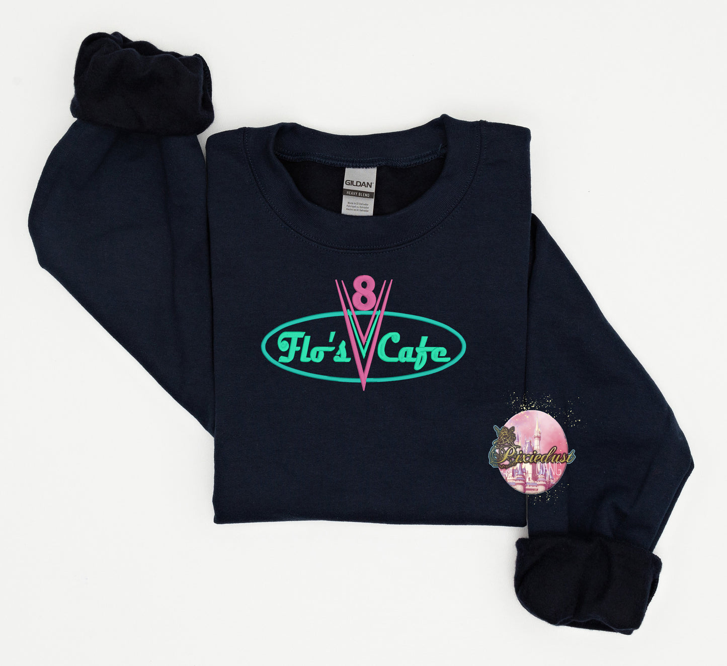 Flo 8 Cafe embroidered sweatshirt carsland